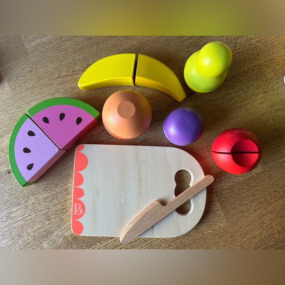 B. toys- Chop n' Play Fruits Play Set - Picture 6 of 9
